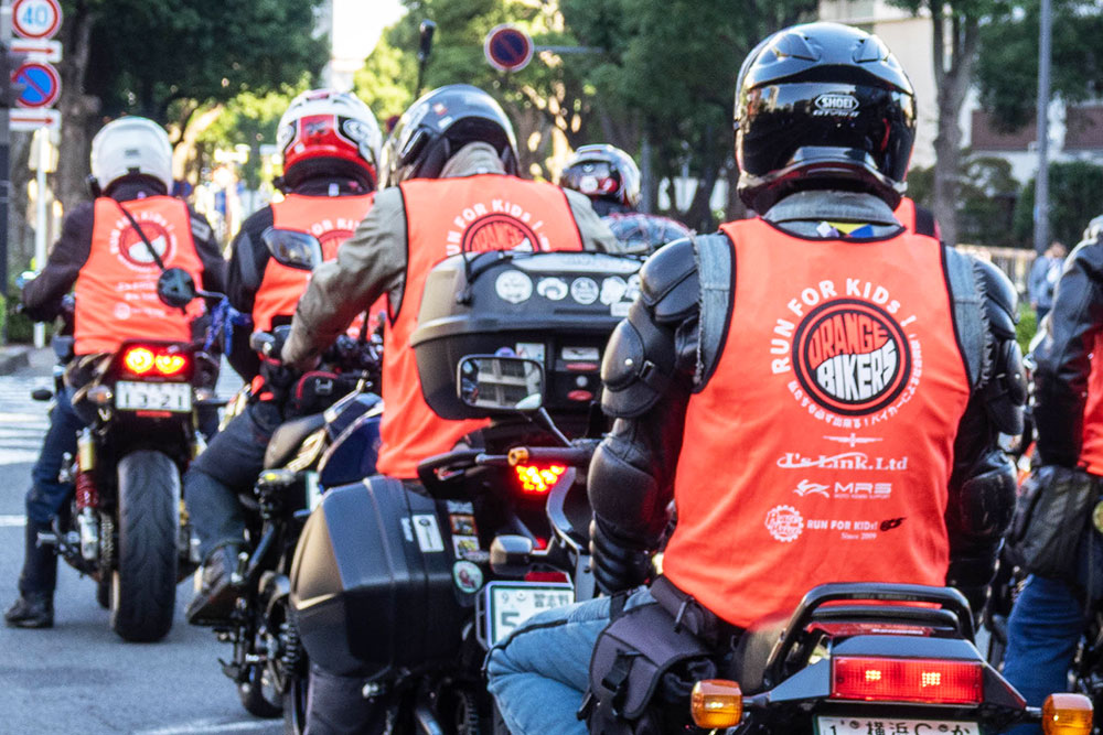 オレンジバイカーズ」が目指すライダーによる社会貢献